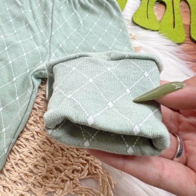 Kit 3 Calças - Aviãozinho, Marinho e Losango - Off White, Verde e Marinho